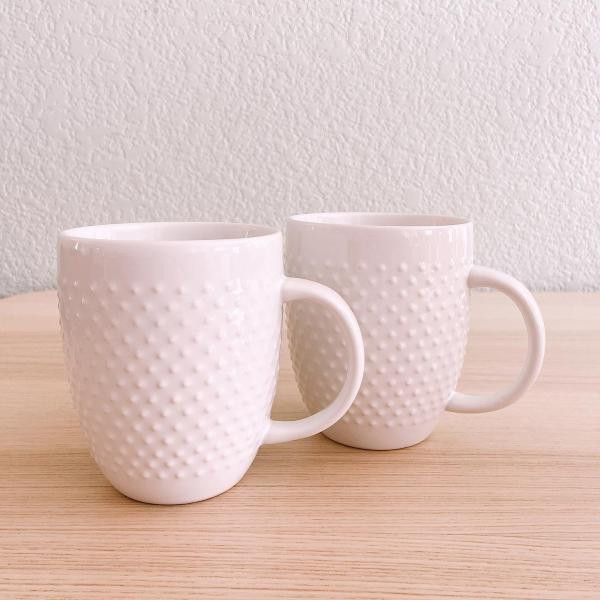 Beaded Porcelain Coffee Mug 15oz - White - Threshold™ | Target