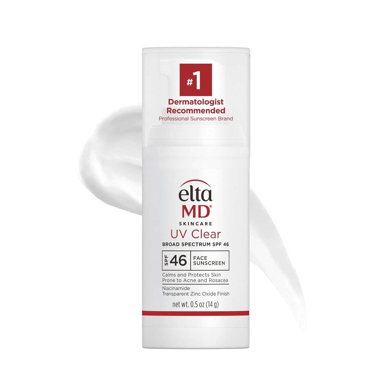 EltaMD UV Clear Face Sunscreen SPF 46, Oil-Free Sunscreen with Zinc Oxide, Dermatologist Recommen... | Amazon (US)