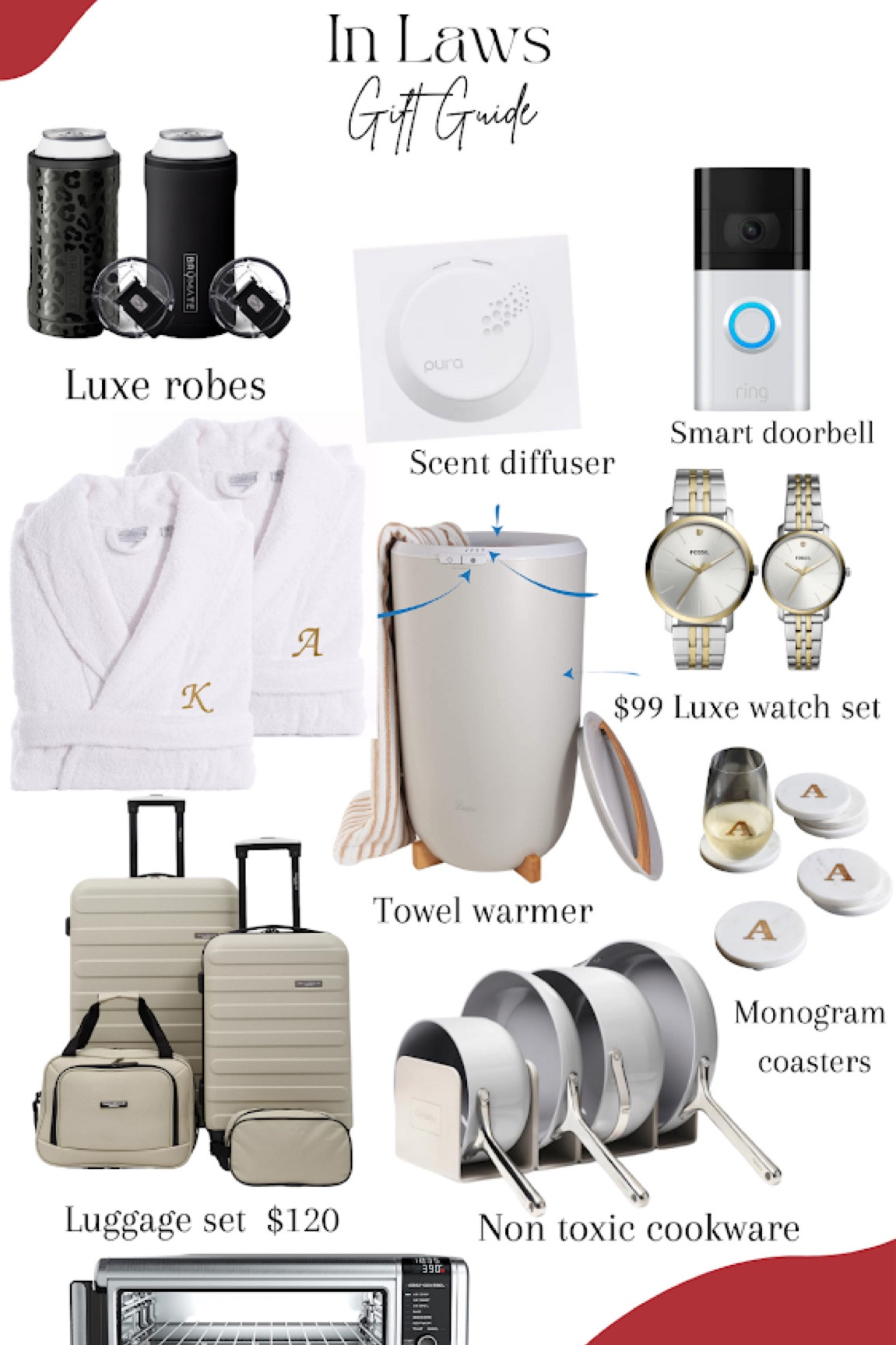 In laws gift guide, his and hers, couple gifts 

#LTKGiftGuide #LTKHoliday #LTKSeasonal