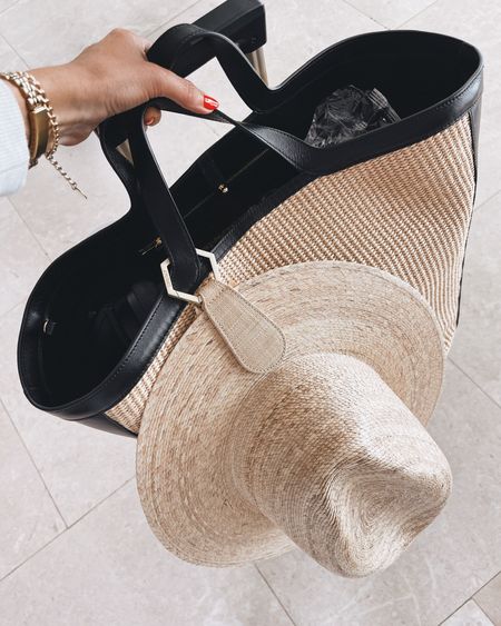 Found my tote bag back in stock! Tote bag, straw hat, accessories, vacation, StylinByAylin 

#LTKSeasonal #LTKunder100 #LTKstyletip