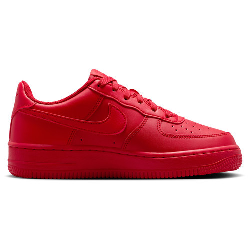 Nike Girls Nike Air Force 1 - Girls' Grade School Basketball Shoes Red/Black Size 7.0 | Champs Sports