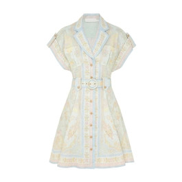 Acacia Mini Shirt Dress | ZIMMERMANN (US, CA, EU, MENA)