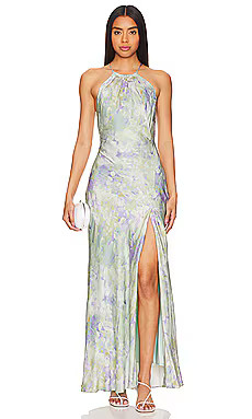 ASTR the Label Elynor Dress in Purple Abstract from Revolve.com | Revolve Clothing (Global)