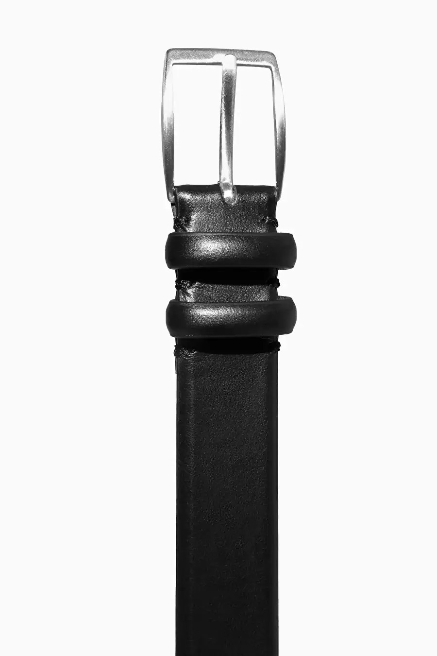 KLASSISCHER LEDERGÜRTEL - SCHWARZ - Belts - COS | COS (EU)