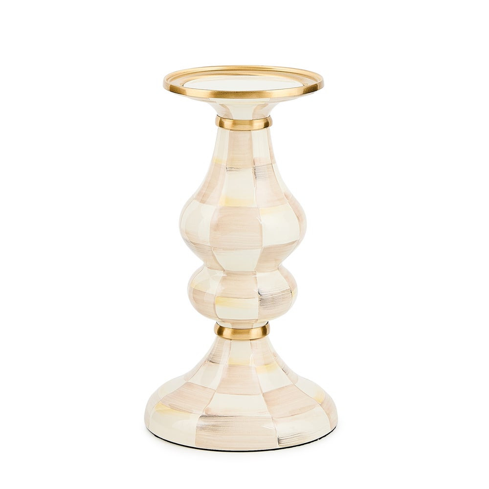 Enamel Pillar Candlestick Holder | MacKenzie-Childs