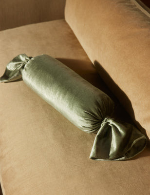 Brandis Velvet Pillow, Sangria | Lulu and Georgia 