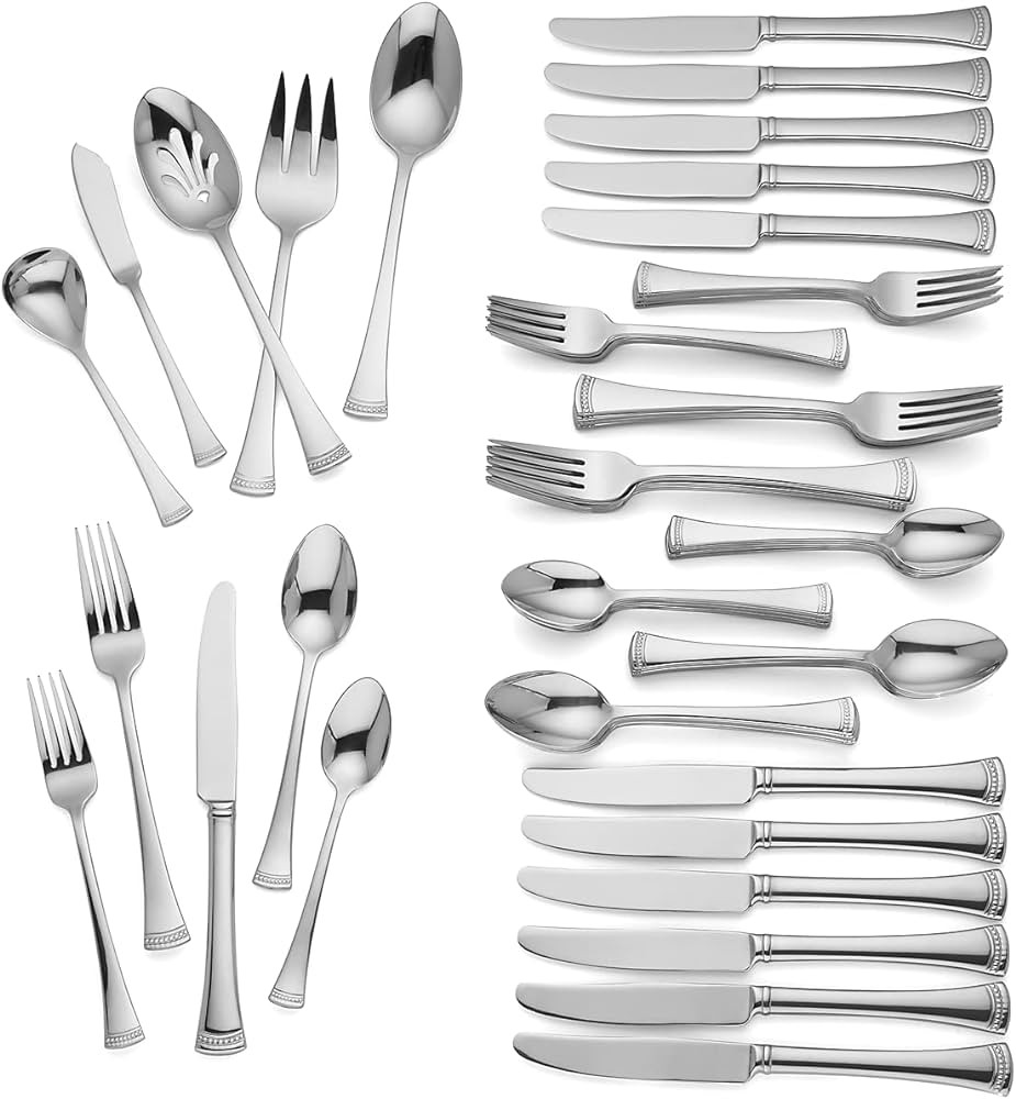 Lenox 815486 Portola 65-Piece Flatware Set | Amazon (US)