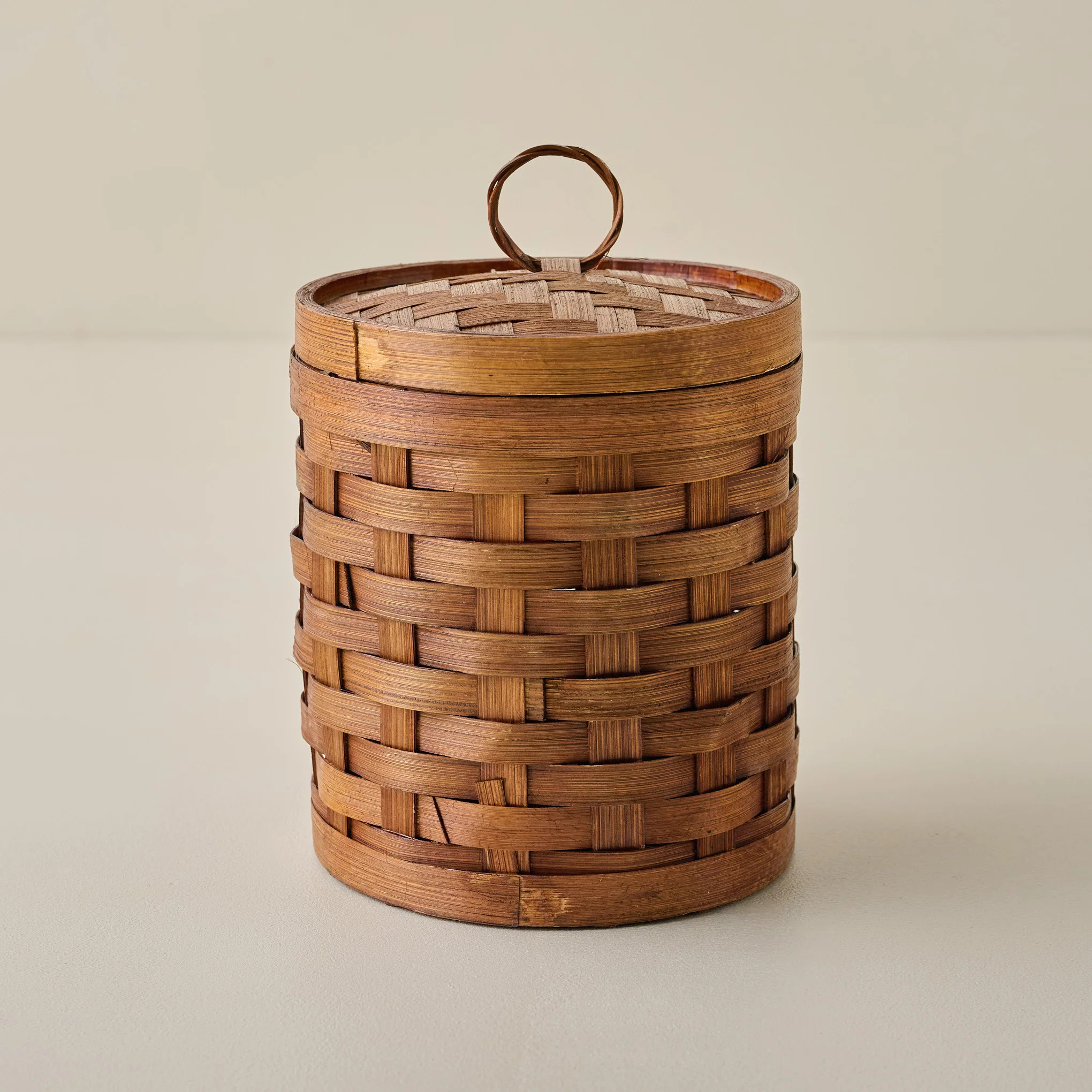 Beckett Decorative Woven Canister | Magnolia
