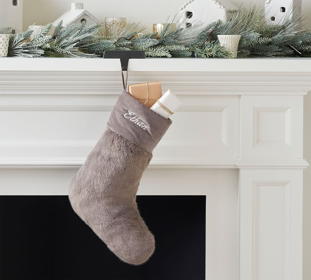 Faux Fur Alpaca Stocking | Pottery Barn (US)