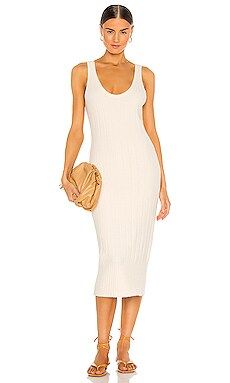 Weekend Stories Loreo Knit Dress in Winter White from Revolve.com | Revolve Clothing (Global)