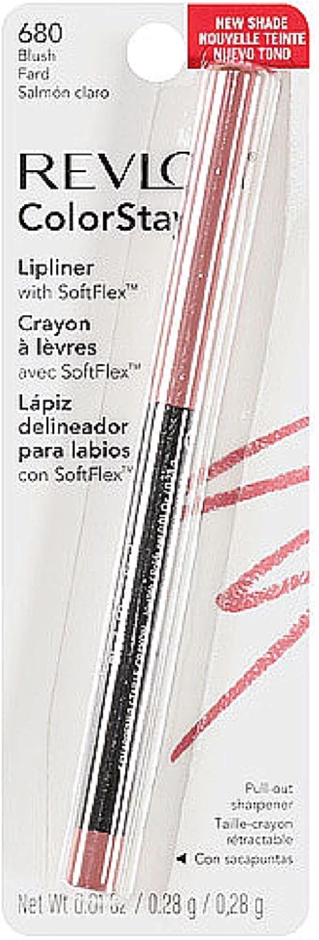 3 Pack - Revlon ColorStay Lip Liner with SoftFlex, Blush [680] 1 ea | Walmart (US)
