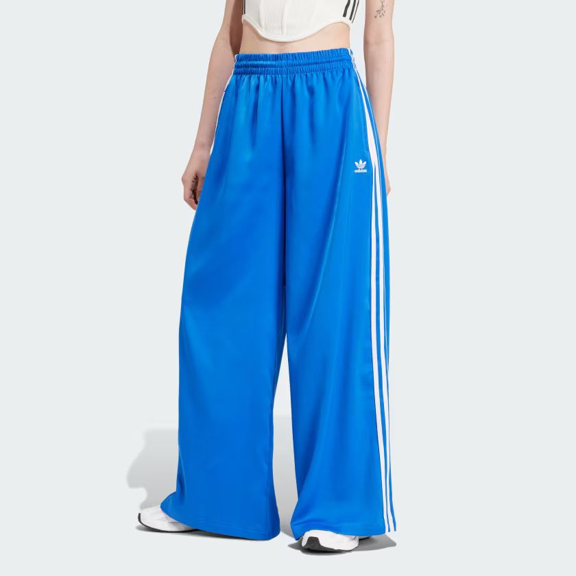 Adicolor Satin Wide Leg Track Pants | adidas (US)