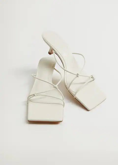 Knots heel sandals | MANGO (US)