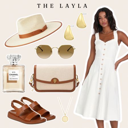 Perfect summer outfit for sightseeing around the streets of Italy! #summerdress #sandals #purse #perfume #goldearrings #sunglasses #jewelry #lulus #birdies #chanel #gorjana #rayban


#LTKItBag #LTKTravel #LTKShoeCrush