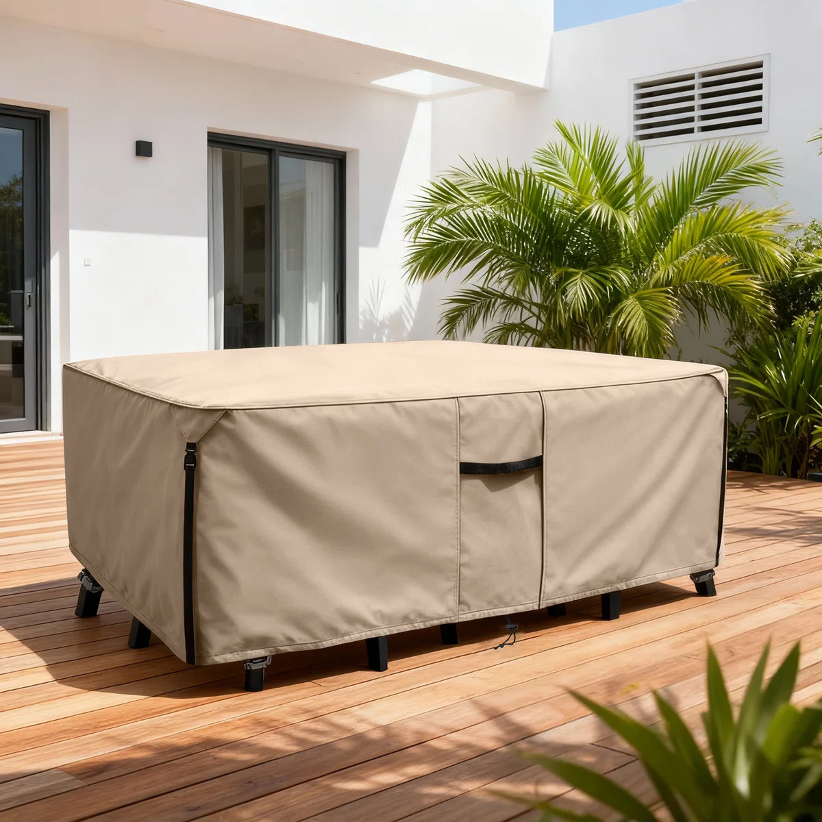 Patio Furniture Covers,Outdoor Furniture Covers Waterproof, Heavy Duty Oxford Patio Table Cover F... | Wayfair North America