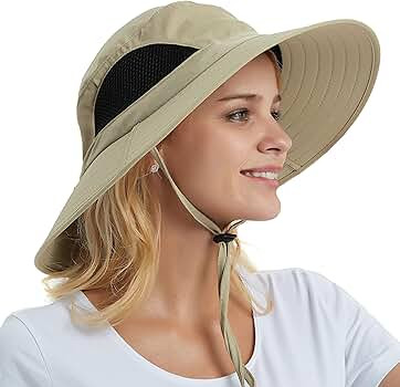 EINSKEY Sun Hat for Men/Women, Summer UV Protection SPF Waterproof Boonie Hat for Fishing Hiking ... | Amazon (US)