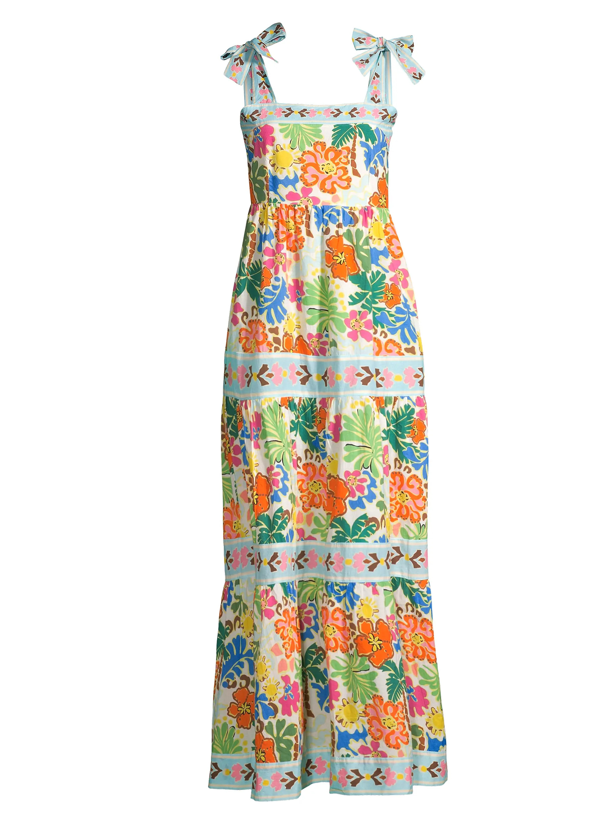 Charlotte Tiered Floral Maxi Dress | Saks Fifth Avenue