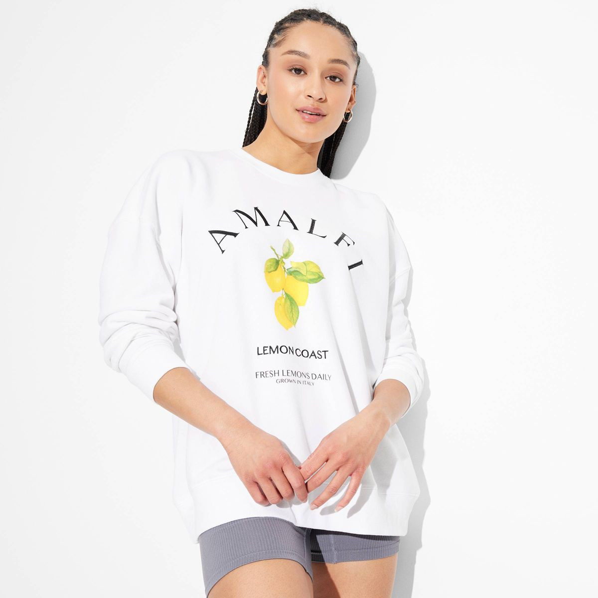 Women's Oversized Graphic Sweatshirt - Wild Fable™ | Target