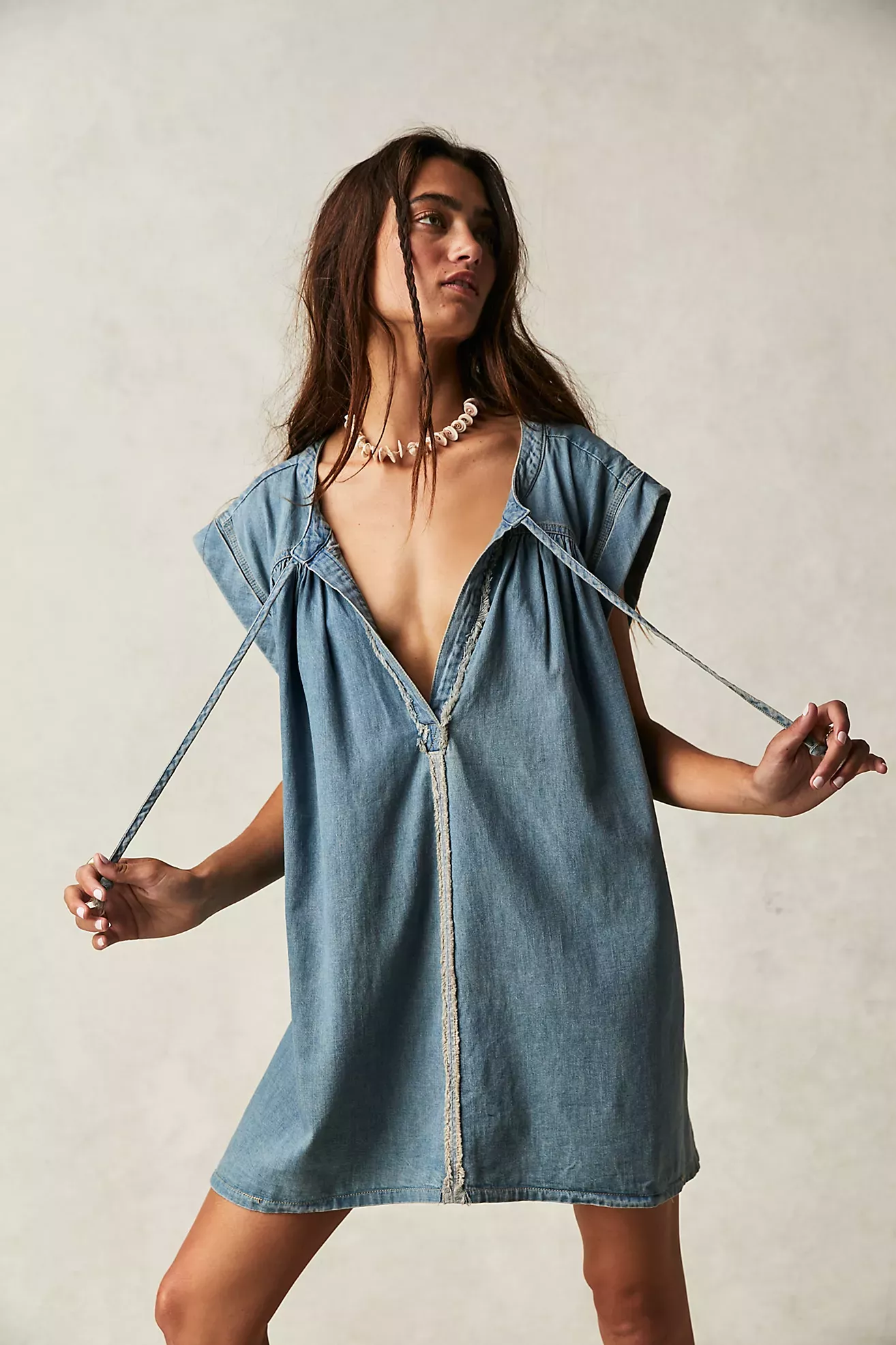 Holding horses chambray dress sales