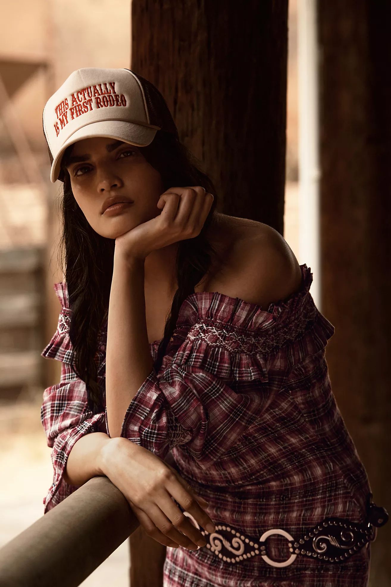 Worn/West This Actually Is My First Rodeo Trucker Hat | Anthropologie (US)