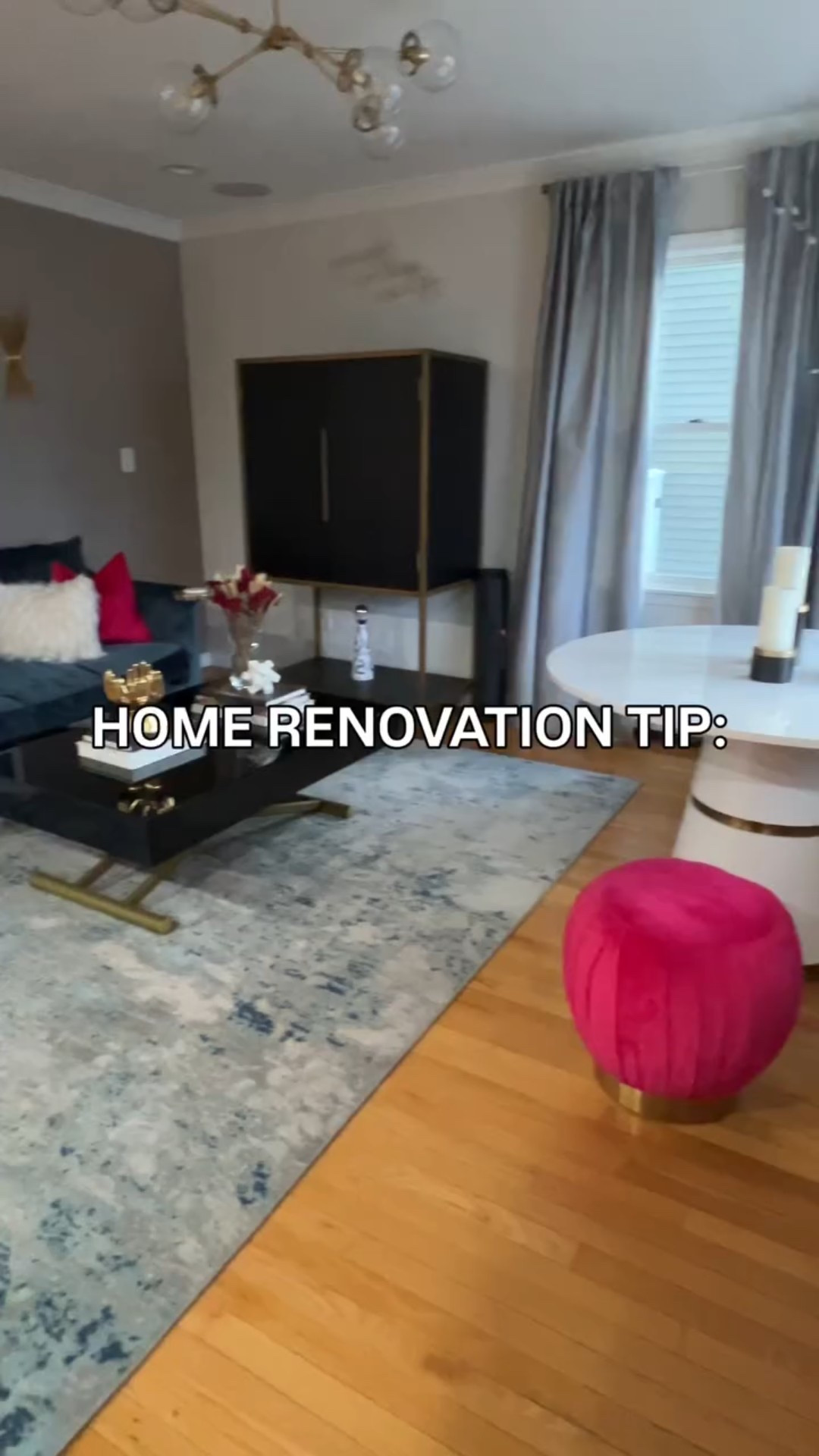 Home renovation reality… Everyone budgets for construction.

No one budgets for furnishing the bigger space.

Before you go bigger, price the furniture first.

It adds up fast.

Trust me.

#homerenovation #biggerhouse #homeownerlife #designlesson #realhomeowners