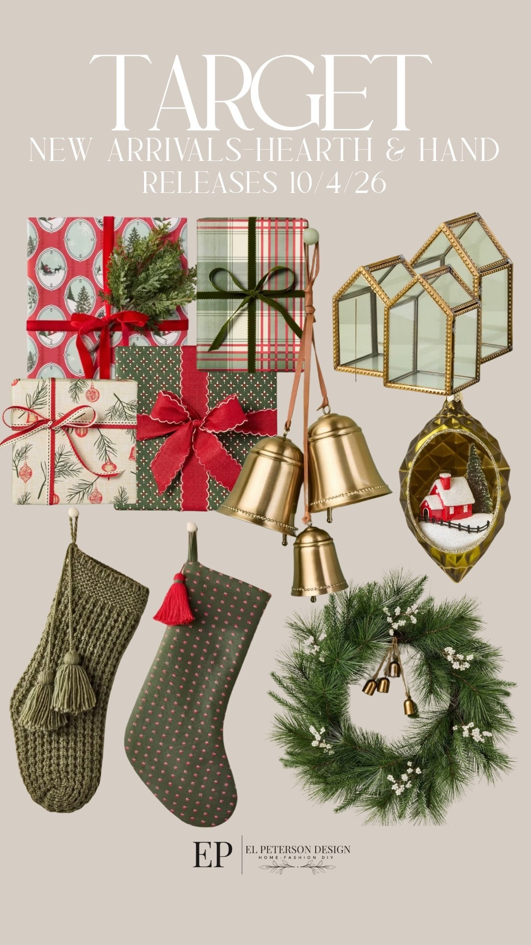 Target
New Hearth & hand
Christmas-releases 10/4

#LTKHome