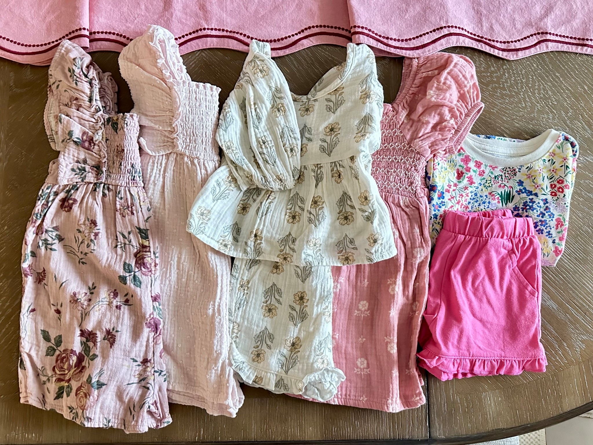 WALMART TODDLER GIRL SPRING NEW ARRIVALS | ran to walmart today and spotted the sweetest toddler girl spring new arrivals 🌸 these rompers and sets are our go-to for daycare — easy, cute, and the prices truly can’t be beat. I also grabbed a few white tees and tanks for spring layering because we go through them constantly!

#LTKKids #LTKmomlife #LTKBaby