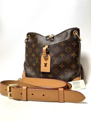 LOUIS VUITTON LV ODEON PM BROWN BEIGE CANVAS MONOGRAM CROSSBODY BAG  (WMP002290) | eBay US