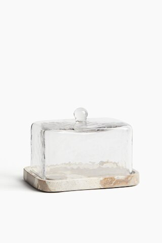 H & M - Marble Butter Dish - Beige | H&M (US + CA)