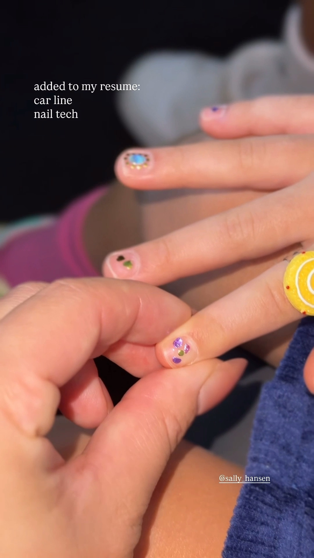 This beats polishing her nails and she loves it!!!! Added “car line nail tech” to my resume. One pack lasts a long time!! 

#LTKmoms #LTKbeauty #LTKkids

#LTKStyleTip #LTKKids #LTKBeauty