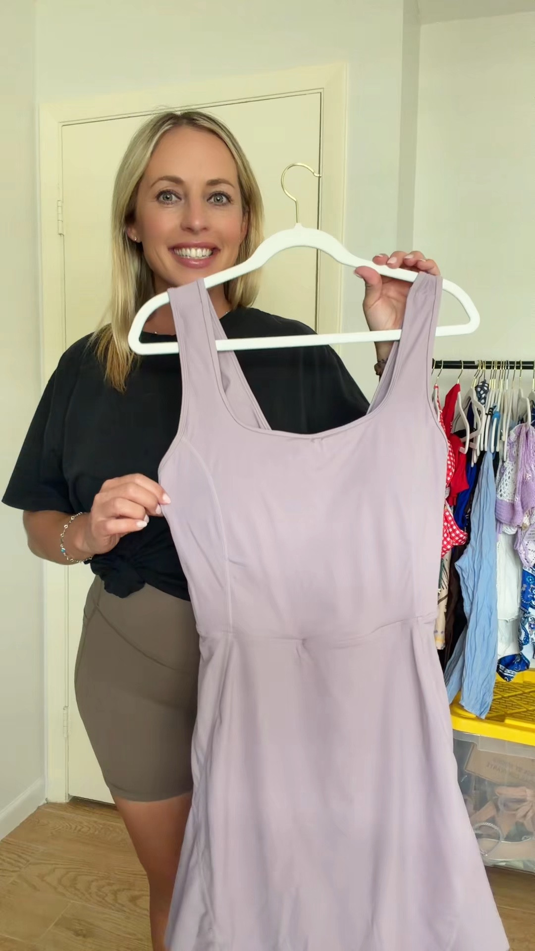 Tennis dress with built in shorts 

#LTKBump #LTKActive #LTKMidsize