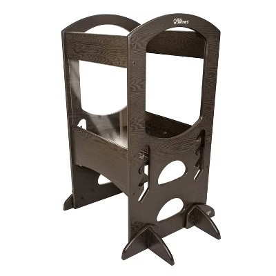 Little Partners Chef Series Learning Tower® Toddler Tower Premium Charcoal Grey 2 to 6 years | Target
