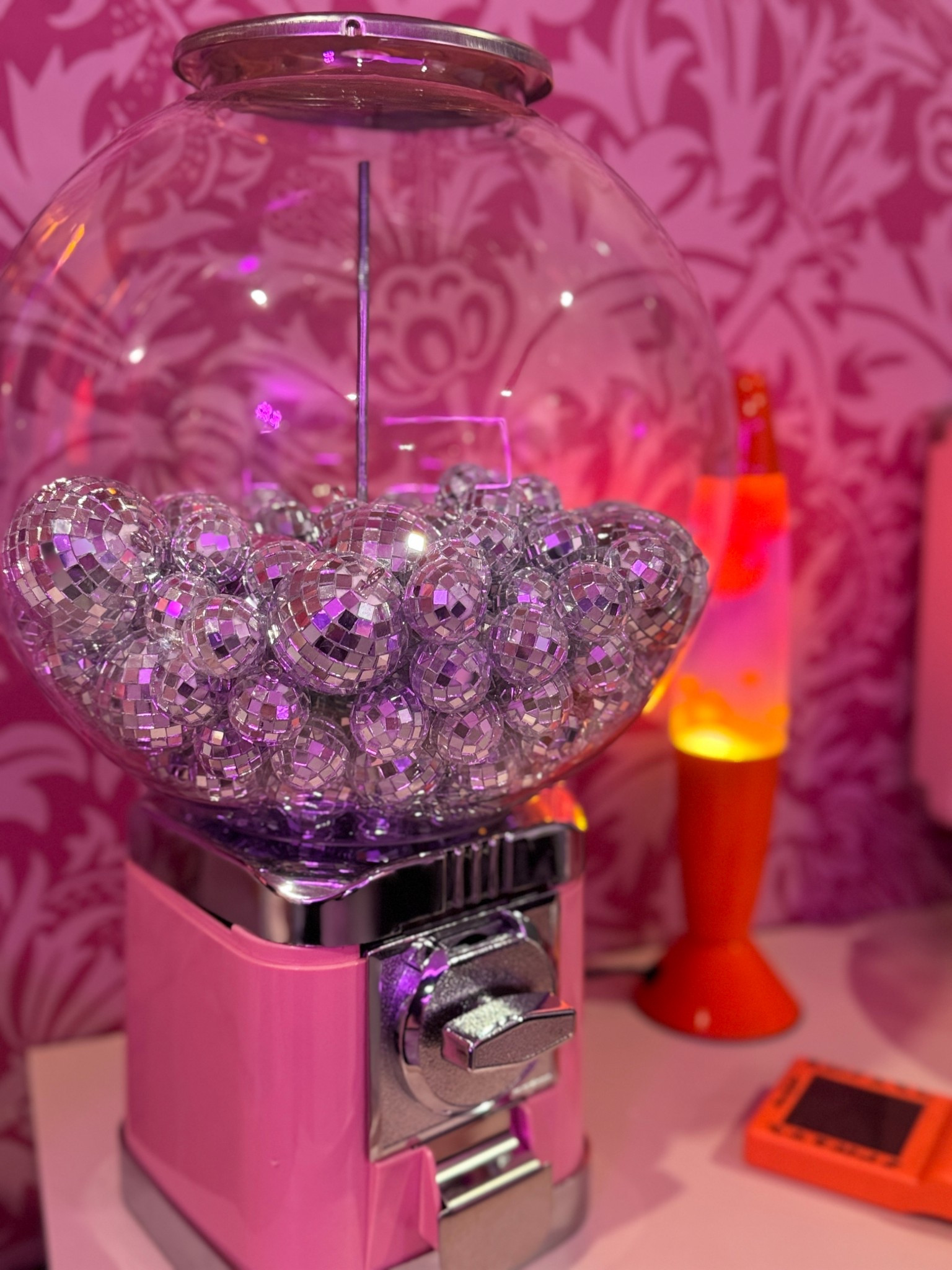 My disco ball gum ball machine I have for decor at the suite 🪩

#LTKHome #LTKBeauty #LTKWorkwear