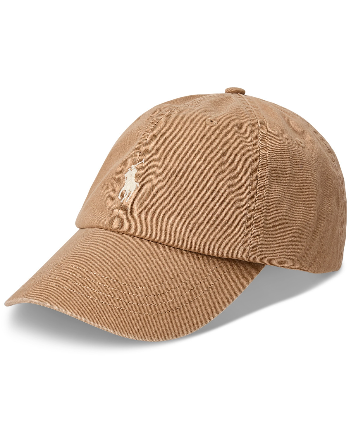 Polo Ralph Lauren Men's Cotton Chino Baseball Cap - Rustic Tan | Macy's