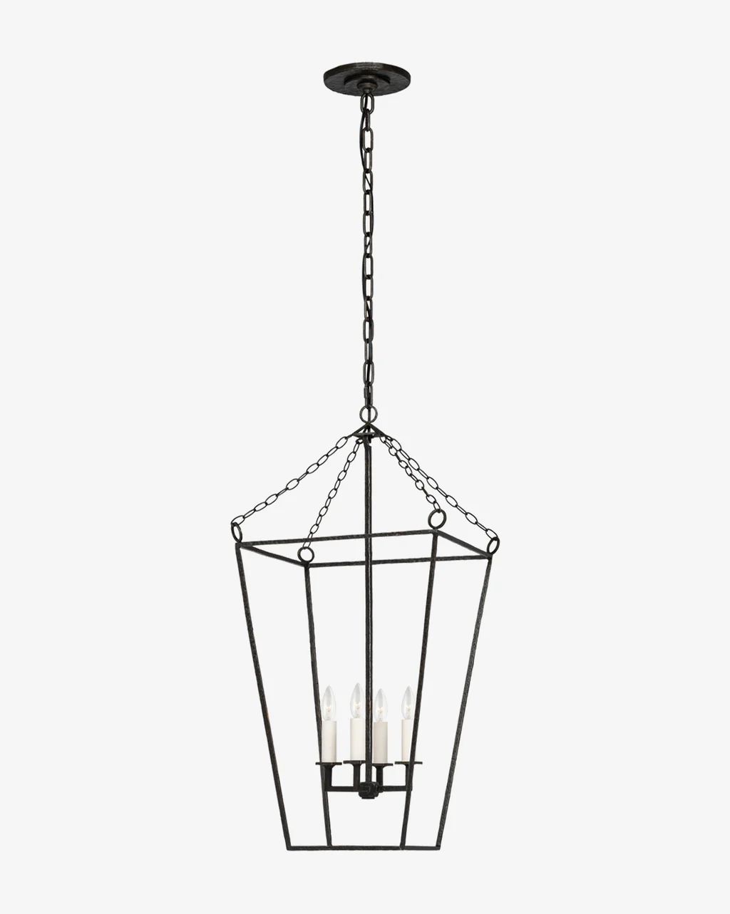 Malloy Open Frame Forged Lantern | McGee & Co.