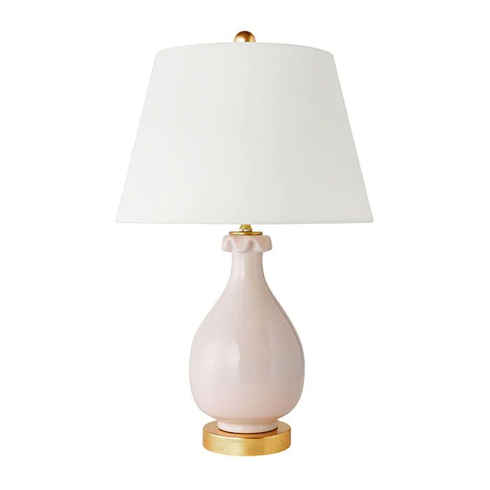 Ruffle Lamp in Blush | Caitlin Wilson Design
