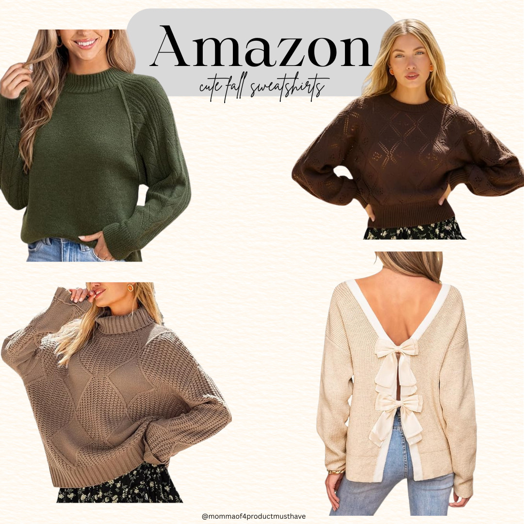 cute fall sweatshirts  

 #LTKHoliday #LTKSeasonal #LTKStyleTip