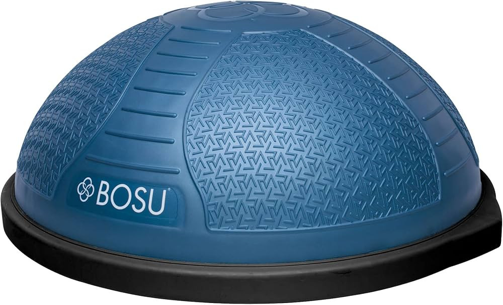Bosu Home Balance Trainer for Strength, Flexibility, Cardio Workouts with Built to Last Burst Res... | Amazon (US)
