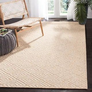 SAFAVIEH Palm Beach Katzue Modern Sisal Rug - On Sale - Overstock - 26289623 | Bed Bath & Beyond