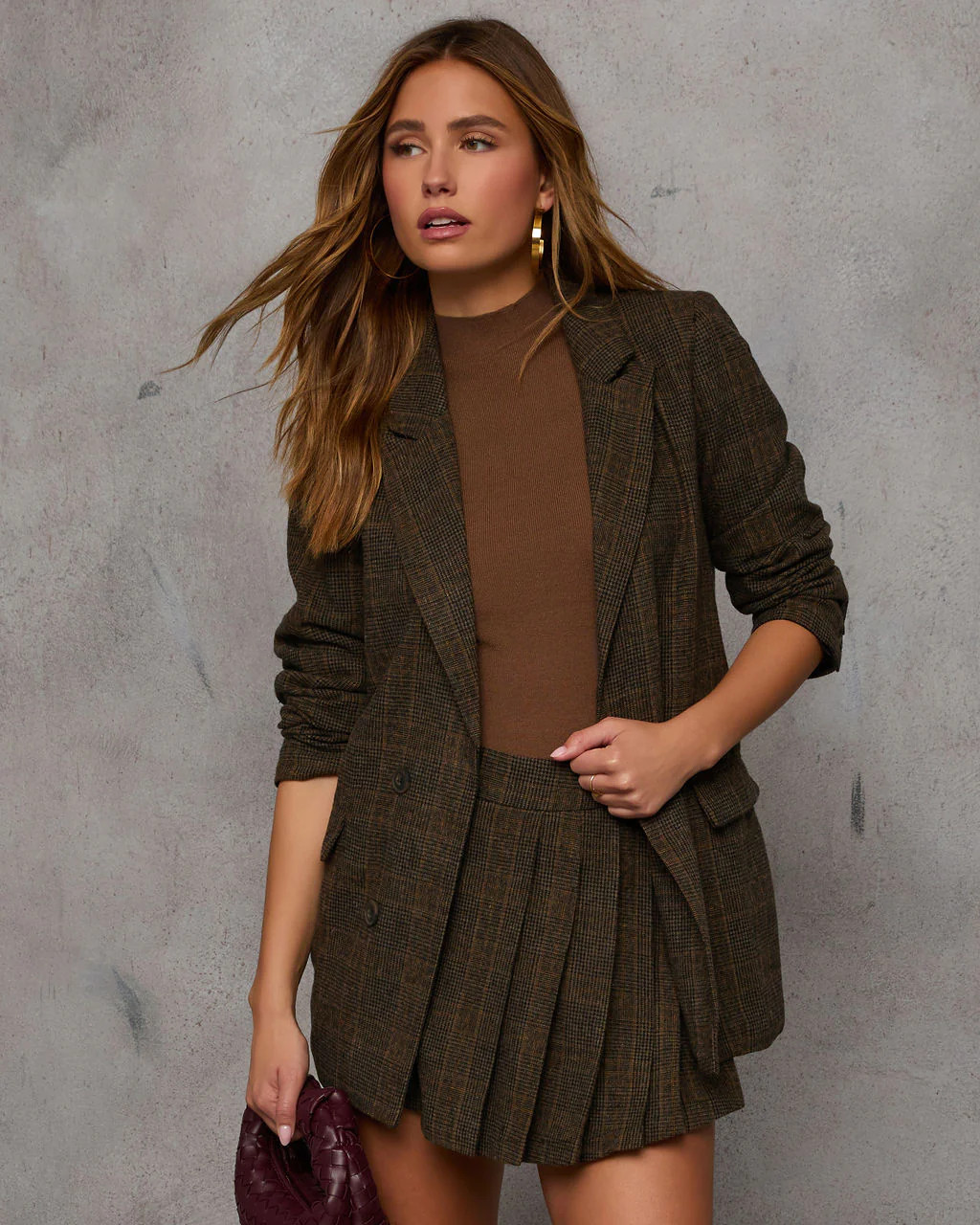 Helen Plaid Blazer | VICI