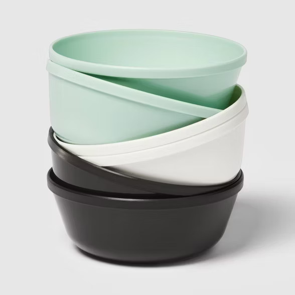 15.5oz 6pk Plastic Kids' Bowls - Pillowfort™ | Target