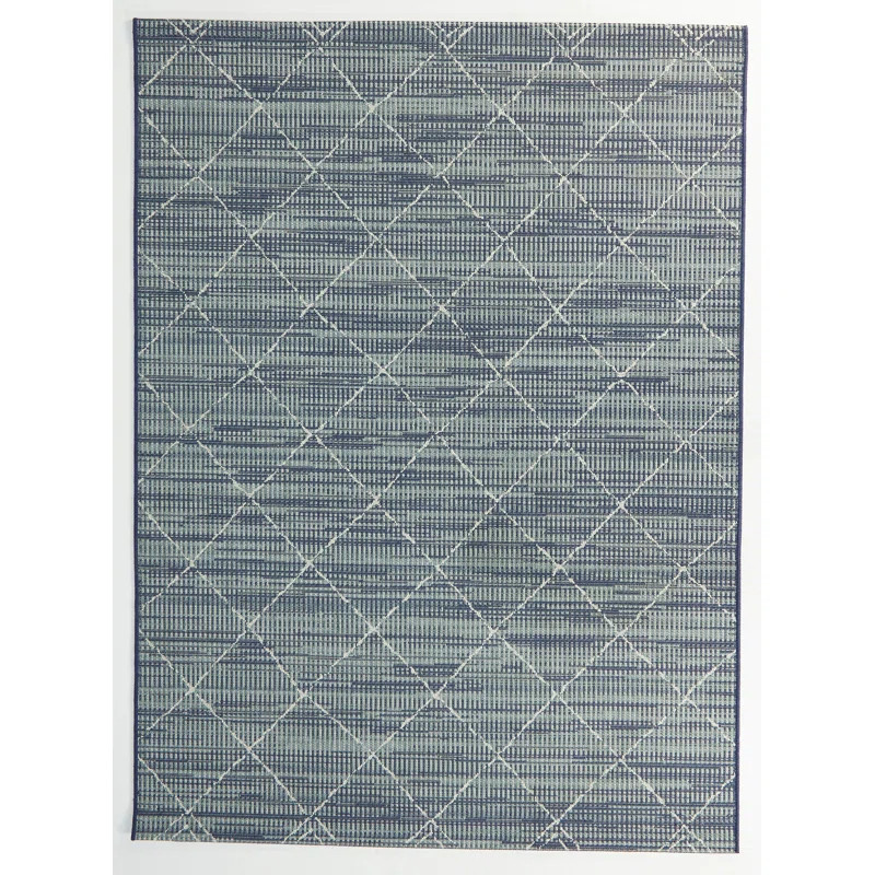 Hylan Geometric Indoor / Outdoor Rug | Wayfair North America