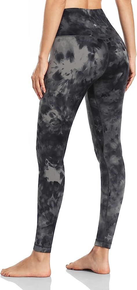 HeyNuts Essential/Workout Pro Full Length Yoga Leggings, Women's High Waisted Workout Compression... | Amazon (US)