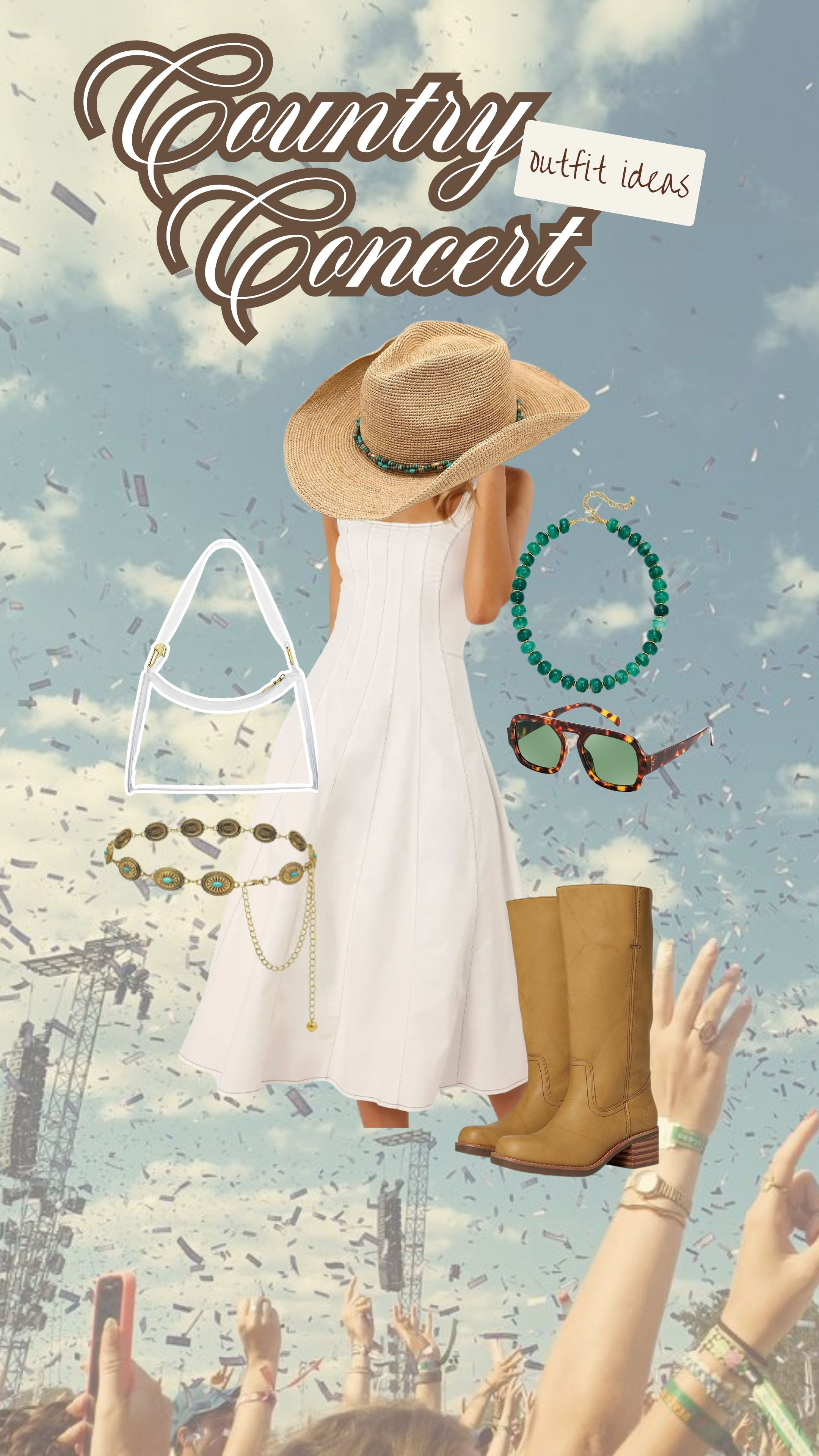 This look is perfect for a country festival this summer! I love this midi dress from Nordstrom.

country concert outfit, outfit ideas, concert look 

 #LTKdayinmylife #LTKgrwm #LTKootd