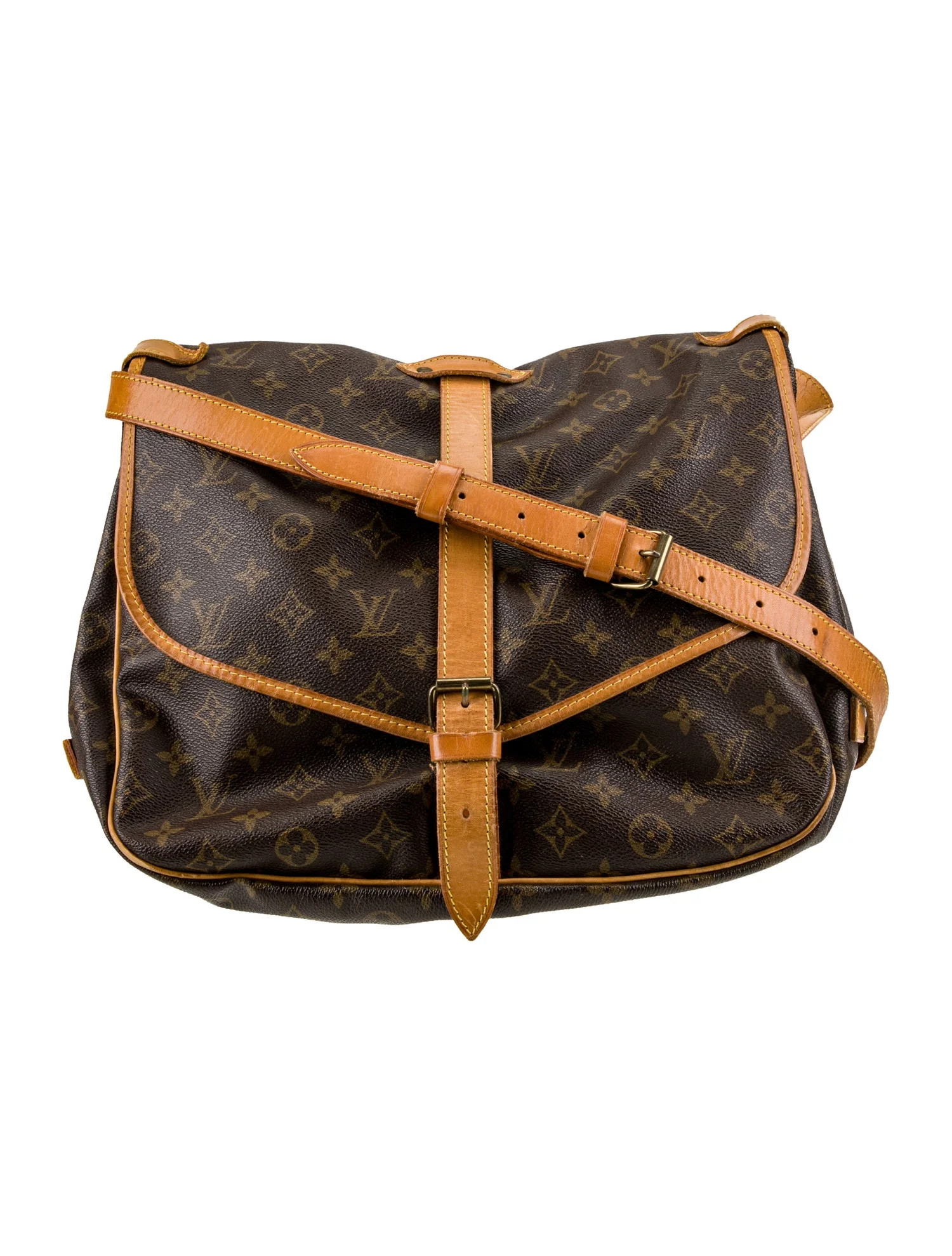 LV Monogram Saumur Vintage | The RealReal