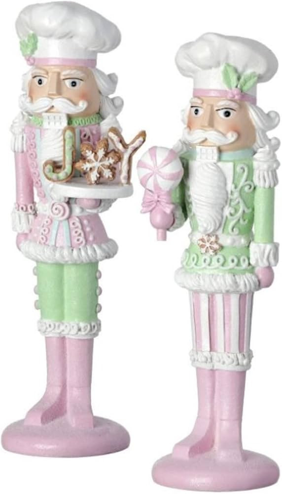Regency International 11.5" Resin Pastel Candy Nutcracker Set of 2, Assortment | Amazon (US)