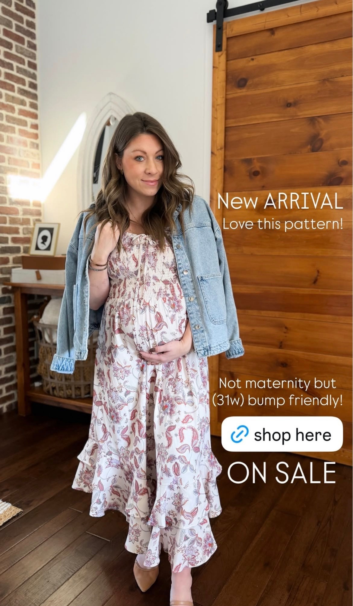 New Amazon arrival! Not maternity, but bump friendly 🌸💐

#LTKBump #LTKootd #LTKSeasonal
