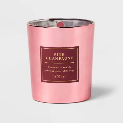 Pink Champagne Jar Candle 12oz - Threshold™ | Target