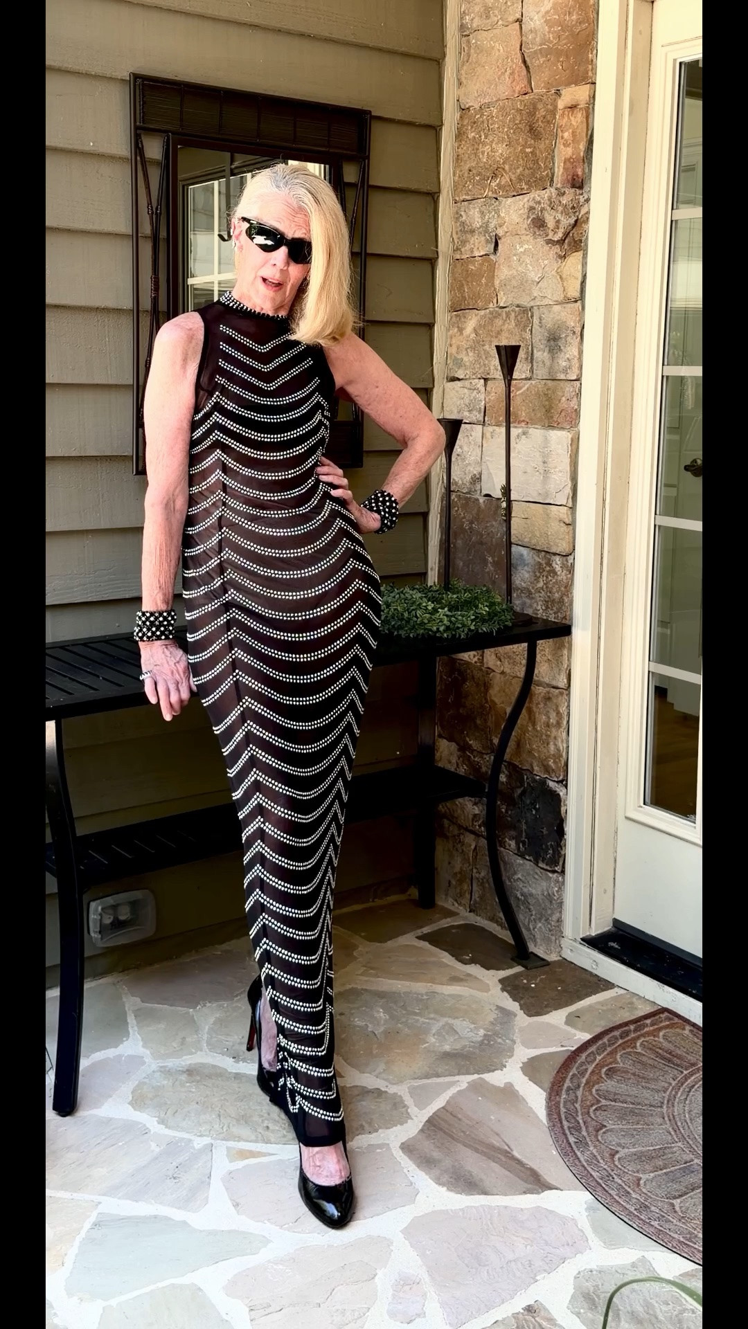 Glam is the mood for playing dress up today! Something dramatic is always fun. If people don’t like it you can wear something else tomorrow. Where would you wear this outfit? #fyp #trending #queen #fashionista #style

#LTKOver40 #LTKootd #LTKTravel