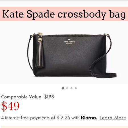 Kate spade crossbody bag 

#LTKsalealert #LTKunder50 #LTKitbag